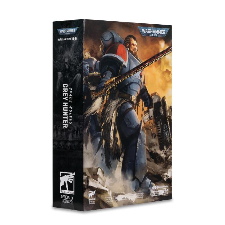Warhammer 40,000 Space Wolves Grey Hunter Action Figure Gallery Image 14