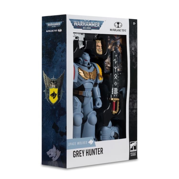 Warhammer 40,000 Space Wolves Grey Hunter Action Figure Gallery Image 13