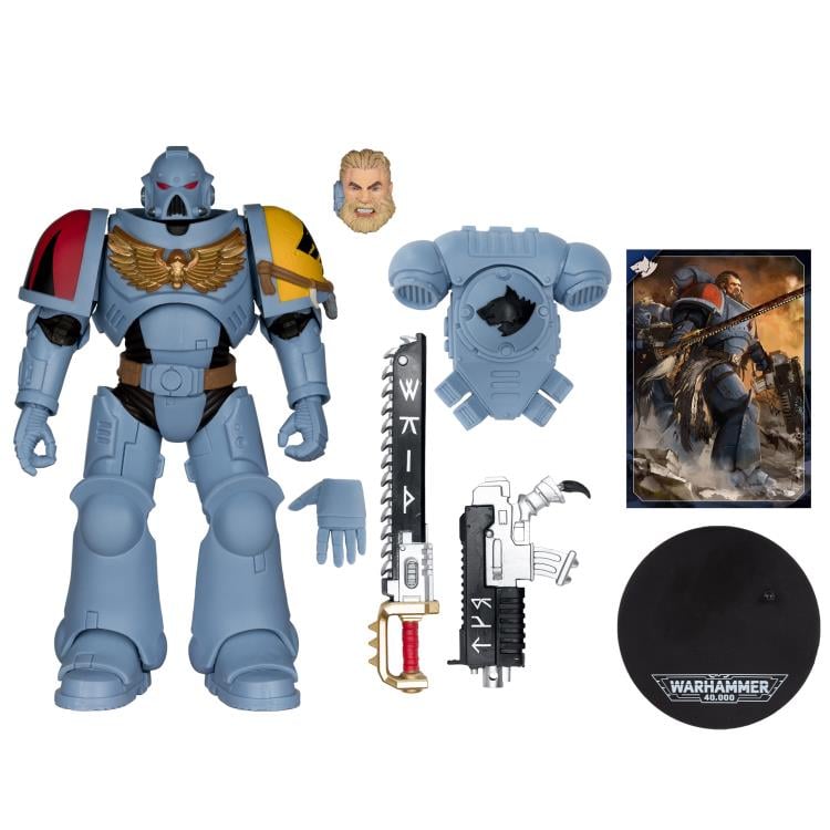 Warhammer 40,000 Space Wolves Grey Hunter Action Figure Gallery Image 10