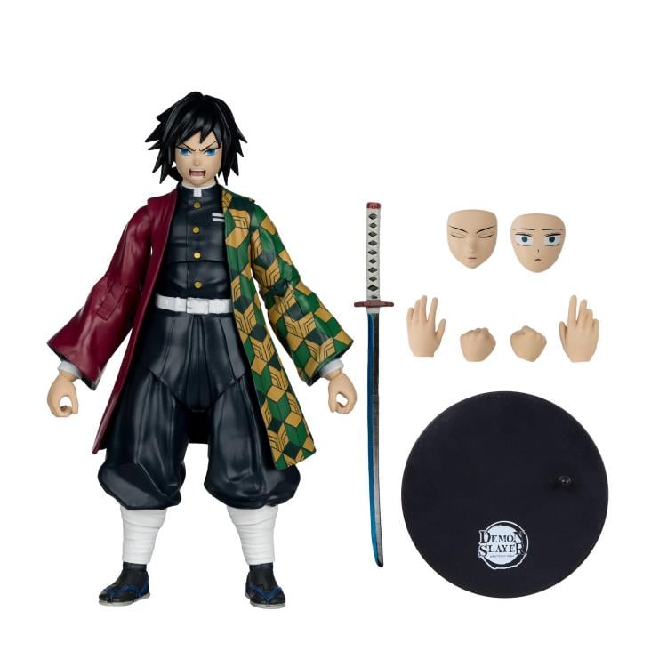 Demon Slayer: Kimetsu no Yaiba Giyu Tomioka (Season 3) 7-Inch Scale Action Figure Gallery Image 7