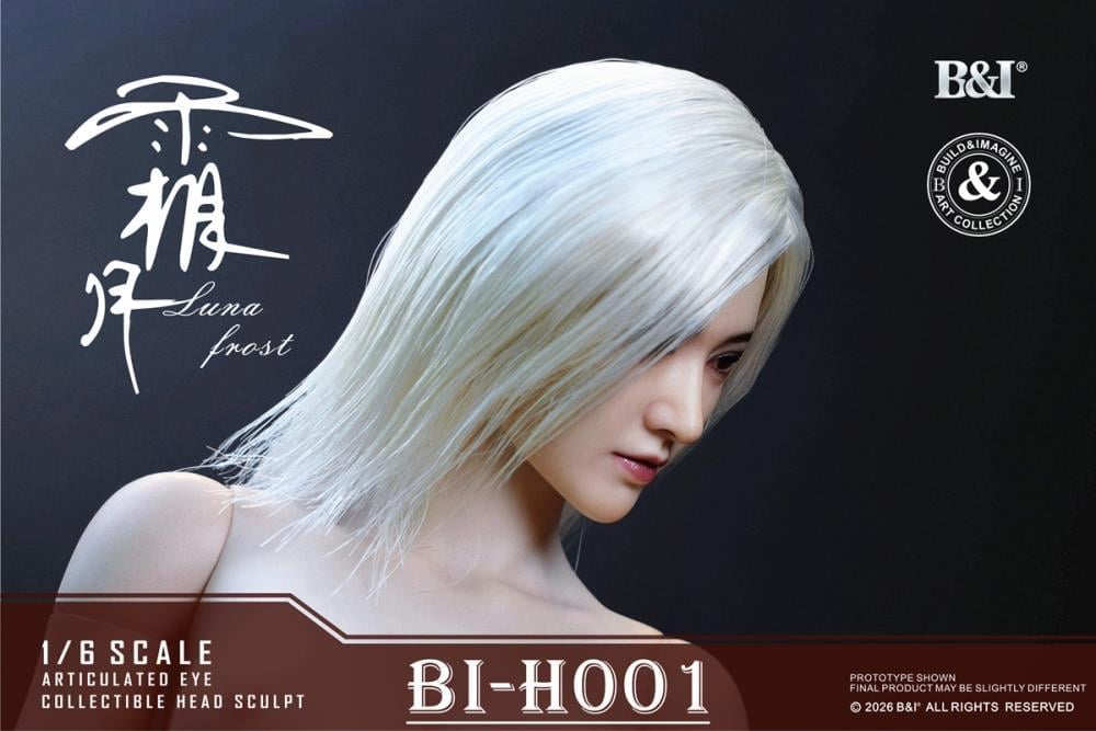 Build&Imagine Art Collection Upgraded 1/6 Scale Figure Body and Head Sculpt Set (Ver. A) Gallery Image 17