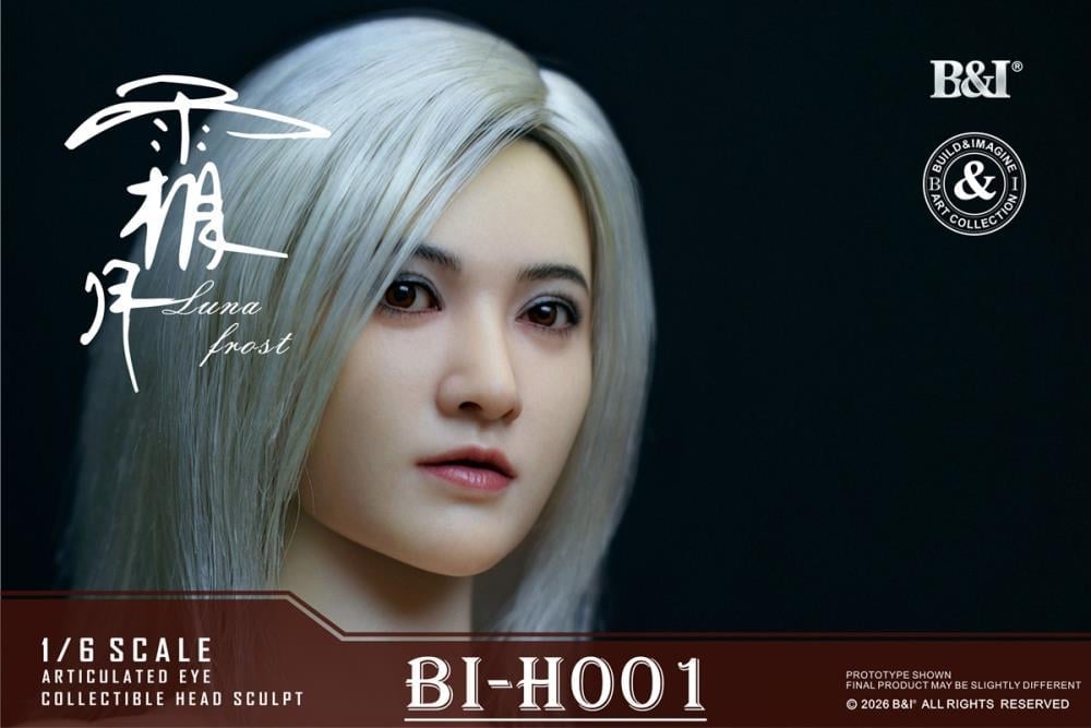 Build&Imagine Art Collection Upgraded 1/6 Scale Figure Body and Head Sculpt Set (Ver. A) Gallery Image 16