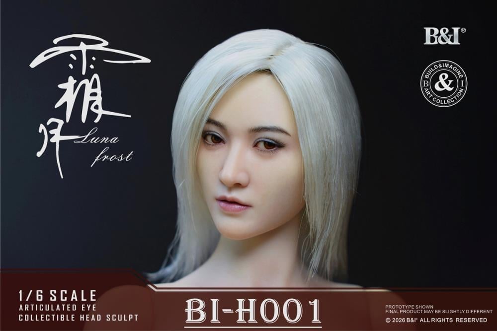 Build&Imagine Art Collection Upgraded 1/6 Scale Figure Body and Head Sculpt Set (Ver. A) Gallery Image 18