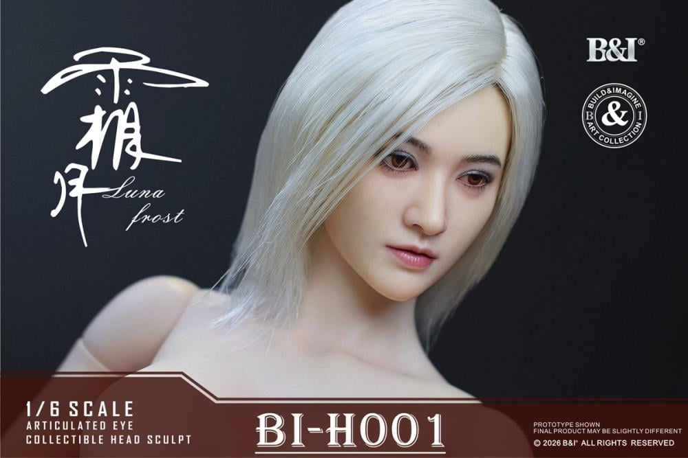 Build&Imagine Art Collection Upgraded 1/6 Scale Figure Body and Head Sculpt Set (Ver. A) Gallery Image 20
