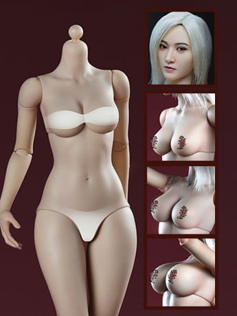 Build&Imagine Art Collection Upgraded 1/6 Scale Figure Body and Head Sculpt Set (Ver. A) Gallery Image 2