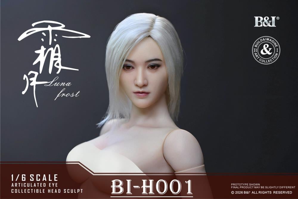 Build&Imagine Art Collection Upgraded 1/6 Scale Figure Body and Head Sculpt Set (Ver. A) Gallery Image 15