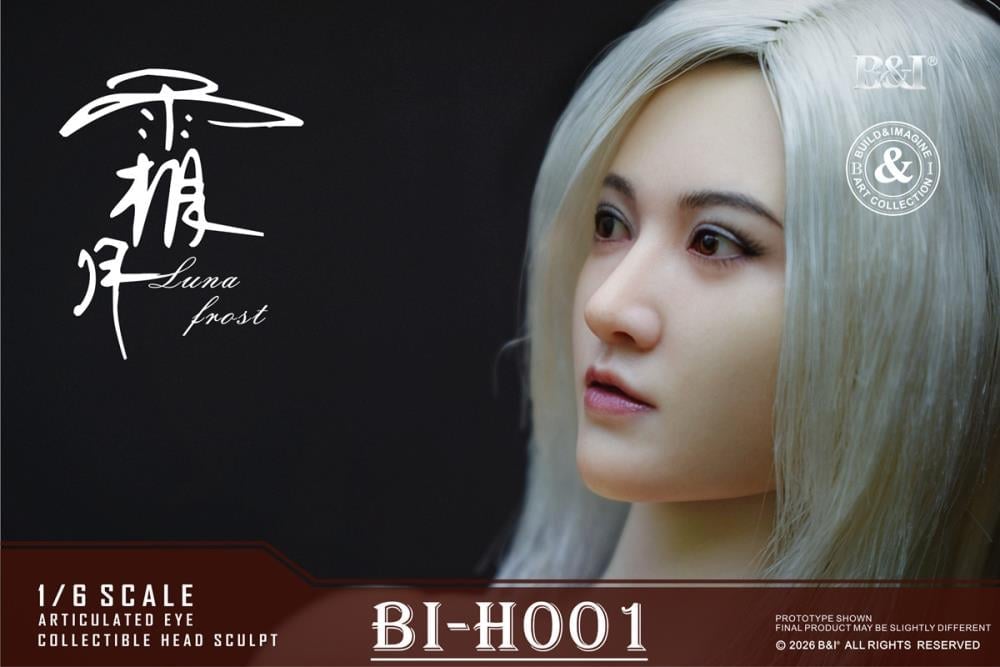 Build&Imagine Art Collection Upgraded 1/6 Scale Figure Body and Head Sculpt Set (Ver. A) Gallery Image 14