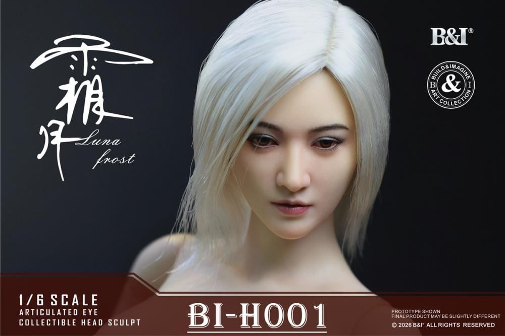 Build&Imagine Art Collection Upgraded 1/6 Scale Figure Body and Head Sculpt Set (Ver. A) Gallery Image 19