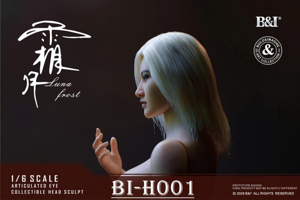 Build&Imagine Art Collection Upgraded 1/6 Scale Figure Body and Head Sculpt Set (Ver. B) Gallery Image 16
