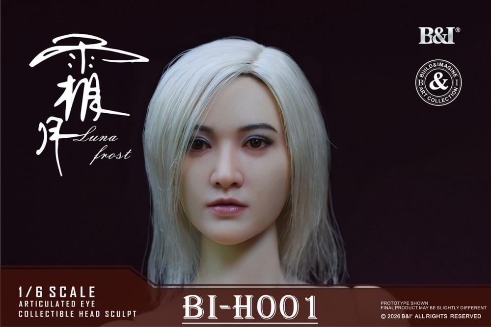 Build&Imagine Art Collection Upgraded 1/6 Scale Figure Body and Head Sculpt Set (Ver. B) Gallery Image 14