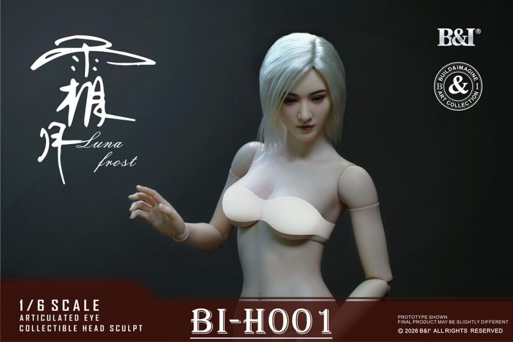 Build&Imagine Art Collection Upgraded 1/6 Scale Figure Body and Head Sculpt Set (Ver. B) Gallery Image 18