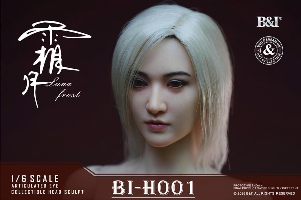 Build&Imagine Art Collection Upgraded 1/6 Scale Figure Body and Head Sculpt Set (Ver. B) Gallery Image 15