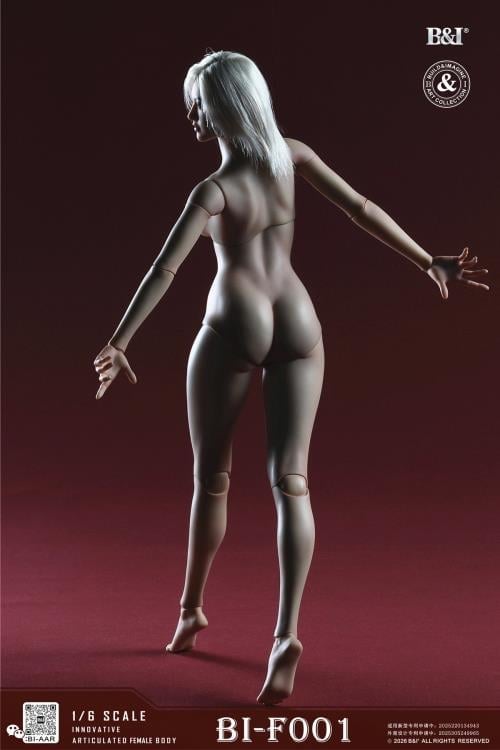 Build&Imagine Art Collection Upgraded 1/6 Scale Figure Body and Head Sculpt Set (Ver. B) Gallery Image 10