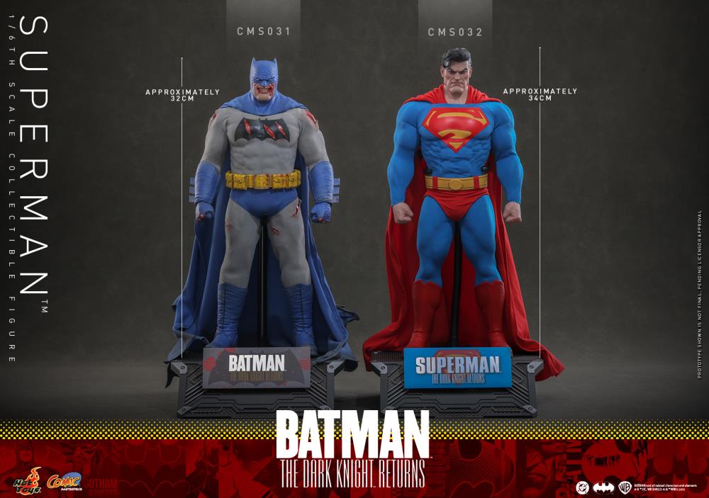 Batman: The Dark Knight Returns CMS032 Superman 1/6th Scale Collectible Figure Gallery Image 22
