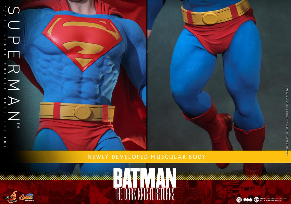 Batman: The Dark Knight Returns CMS032 Superman 1/6th Scale Collectible Figure Gallery Image 20