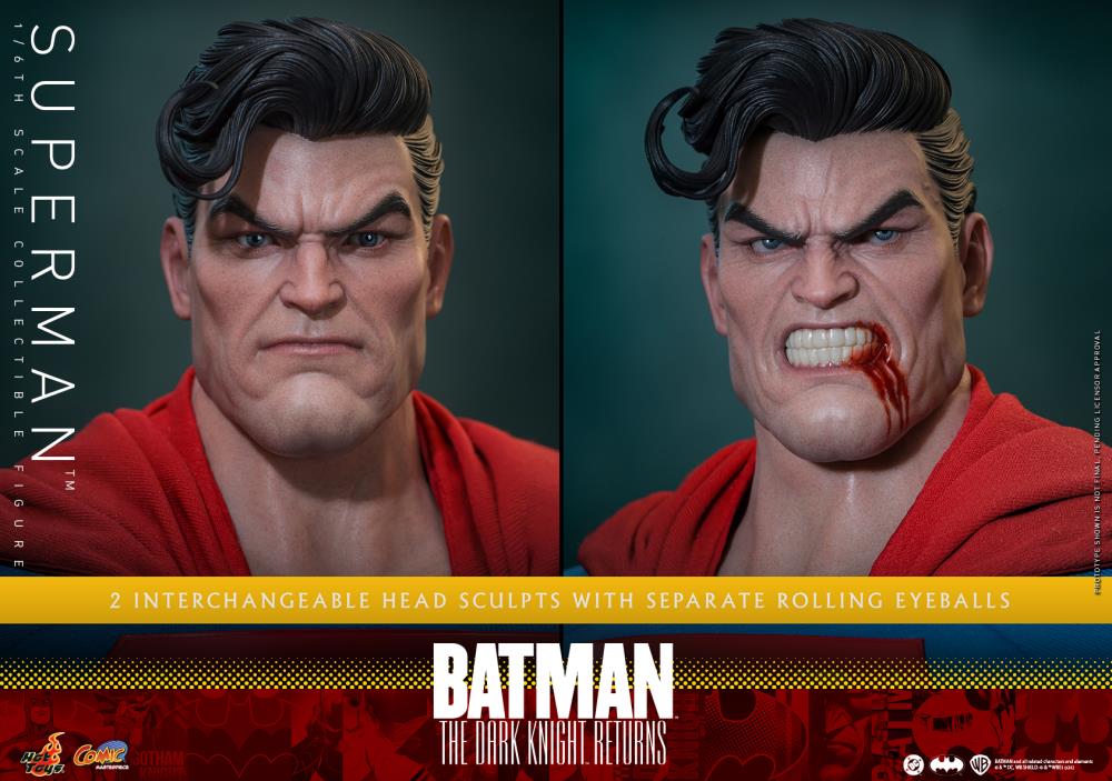 Batman: The Dark Knight Returns CMS032 Superman 1/6th Scale Collectible Figure Gallery Image 19