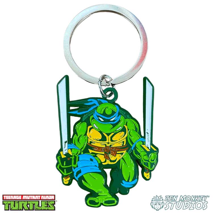 Teenage Mutant Ninja Turtles Comic Era Leonardo Keychain Gallery Image 3