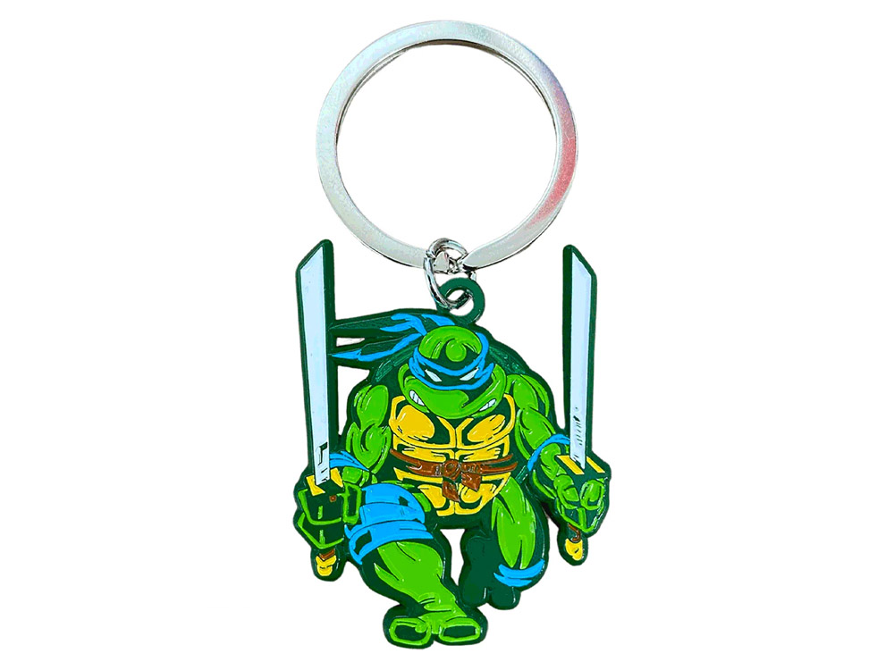Teenage Mutant Ninja Turtles Comic Era Leonardo Keychain Gallery Image 1