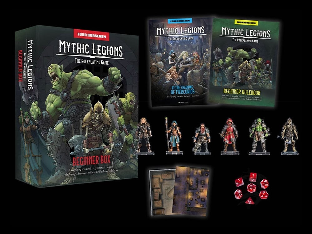 Mythic Legions: The Roleplaying Game Beginner Box