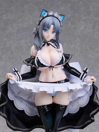 Shinobi Master Senran Kagura: New Link B-Style Yumi (Maid Ver.) 1/4 Scale Figure Gallery Image 2