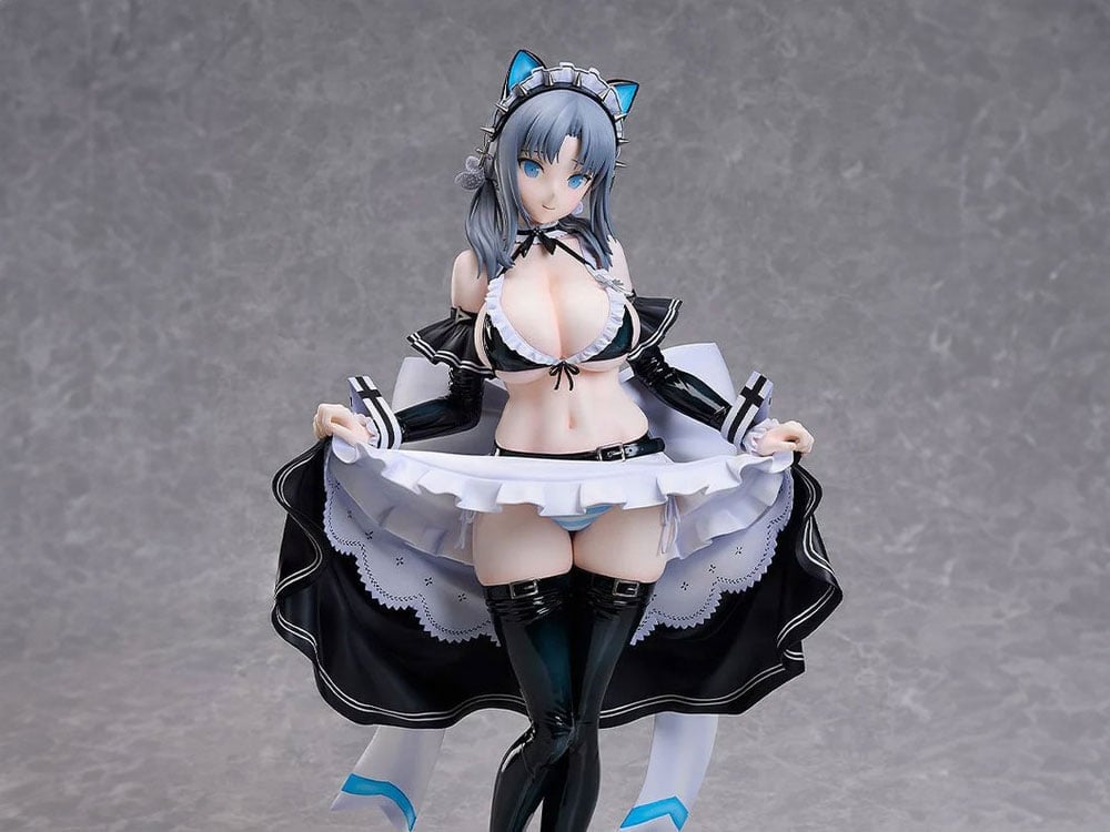 Shinobi Master Senran Kagura: New Link B-Style Yumi (Maid Ver.) 1/4 Scale Figure Gallery Image 1