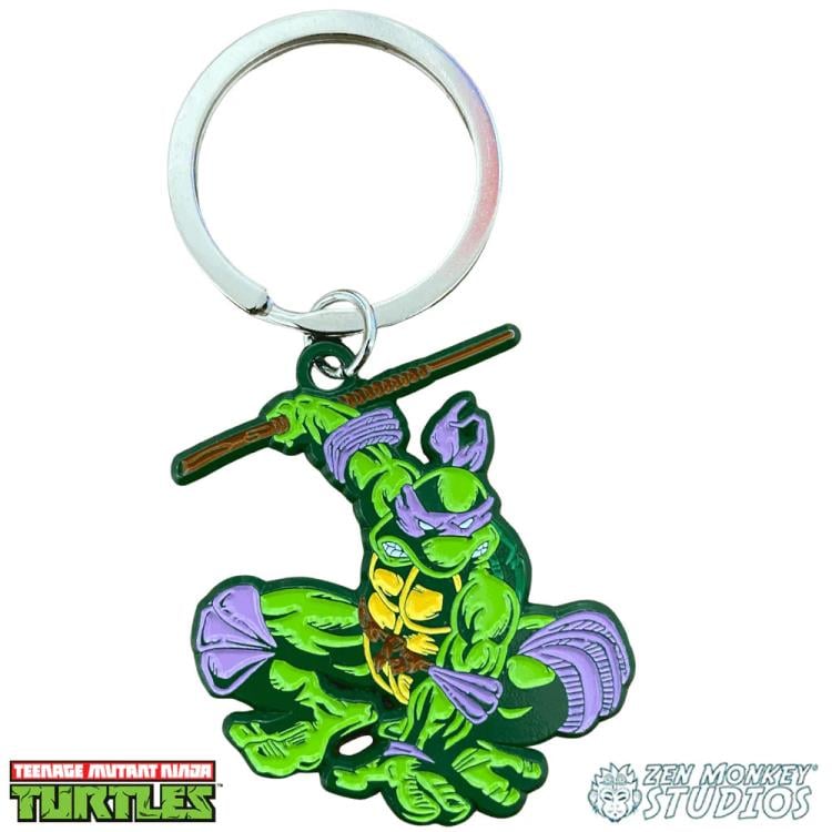 Teenage Mutant Ninja Turtles Comic Era Donatello Keychain Gallery Image 3