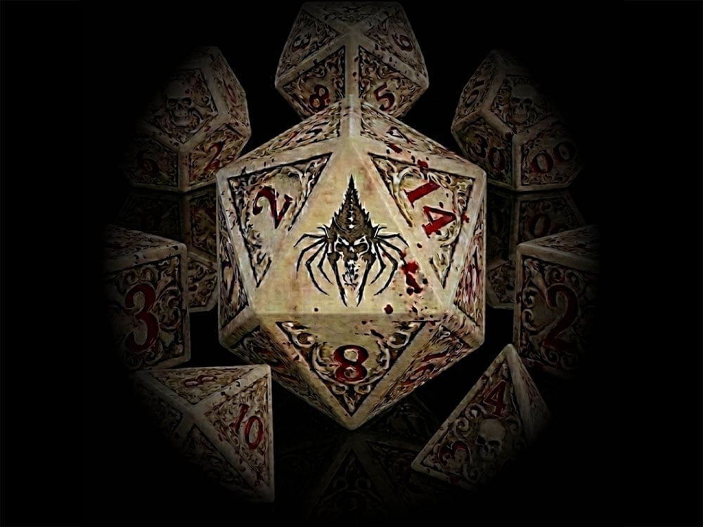 Mythic Legions: The Roleplaying Game Necronominus Dice Set Gallery Image 1