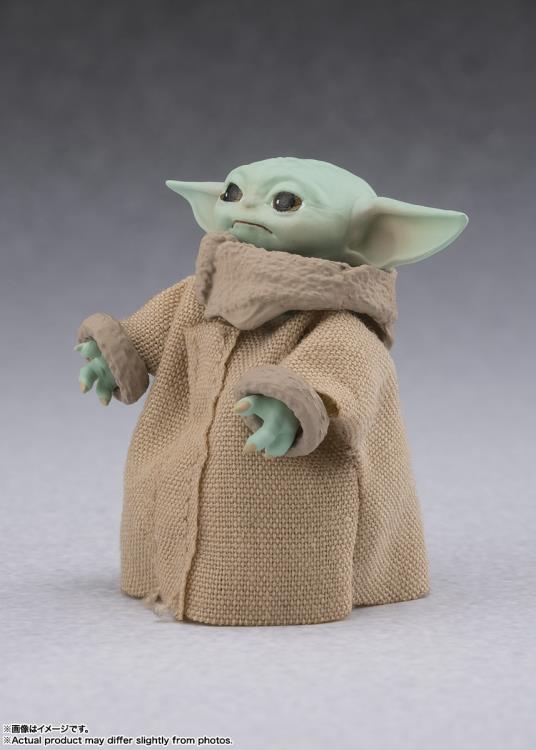 Star Wars: The Mandalorian & Grogu S.H.Figuarts The Mandalorian & Grogu Action Figure Set Gallery Image 9