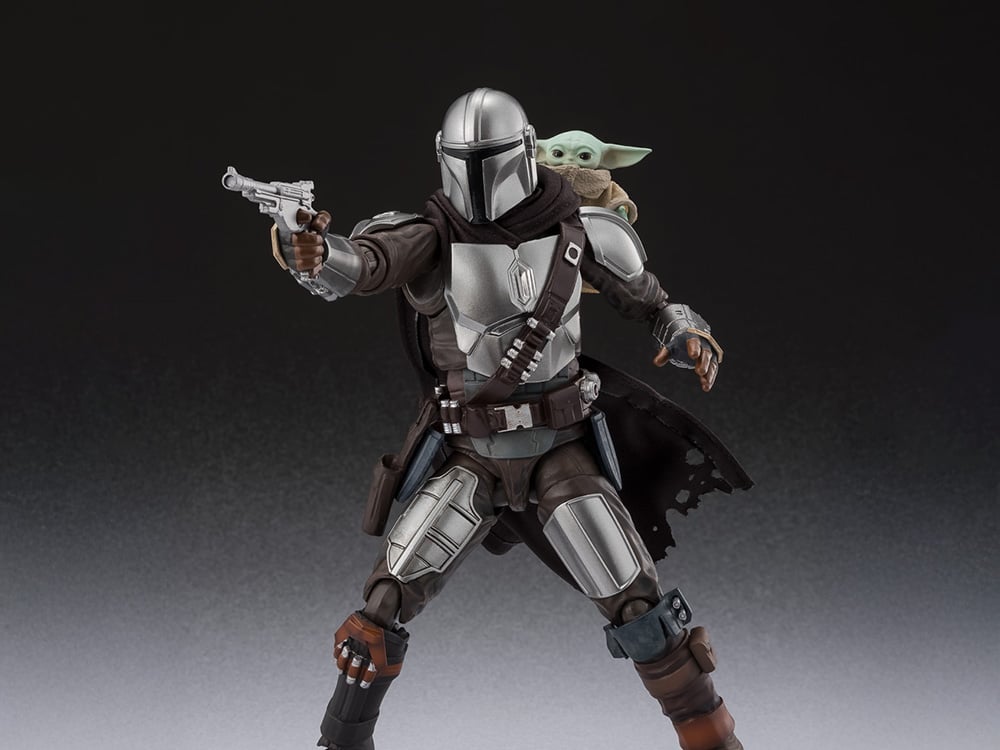 Star Wars: The Mandalorian & Grogu S.H.Figuarts The Mandalorian & Grogu Action Figure Set Gallery Image 1