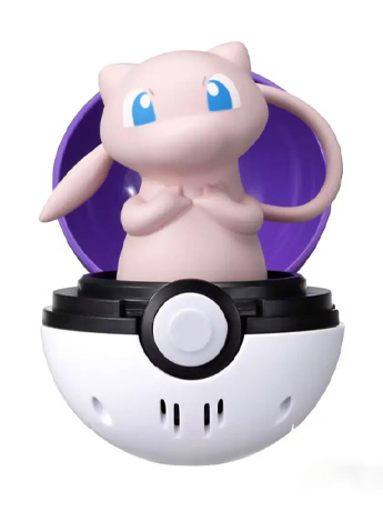 Pokemon Pyokopunyu Mew Press & Pop Pokeball Gallery Image 2
