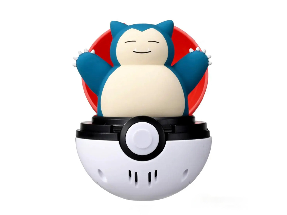 Pokemon Pyokopunyu Snorlax Press & Pop Pokeball Gallery Image 1
