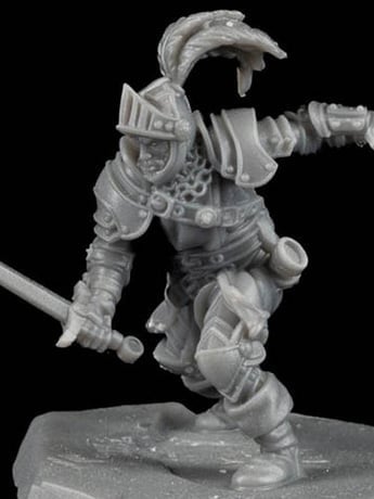 Mythic Legions: The Roleplaying Game Heroic Set B (Unpainted) Set of 4 Miniatures Gallery Image 2
