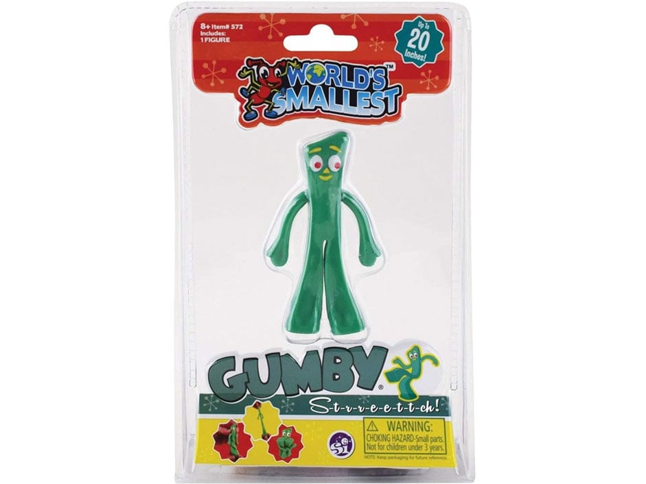 Gumby World's Smallest Stretchy Gumby Figure