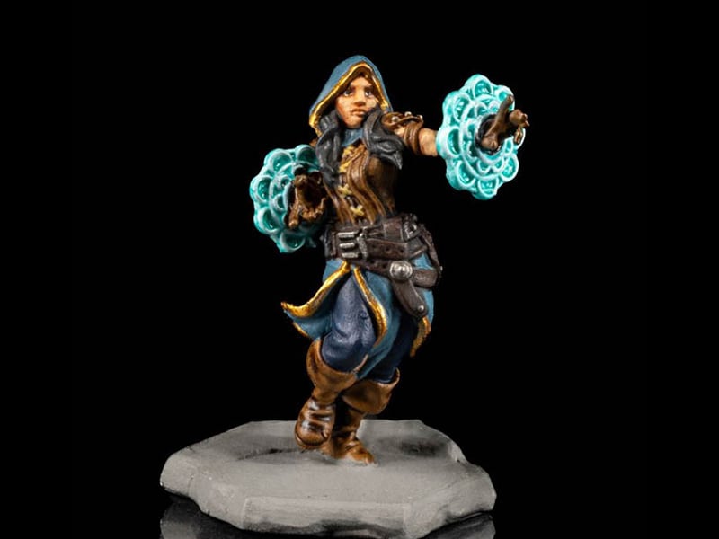 Mythic Legions: The Roleplaying Game Heroic Set A (Painted) Set of 4 Miniatures Gallery Image 1