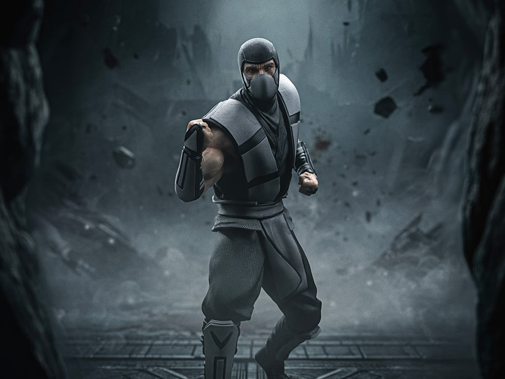 Mortal Kombat Klassic Smoke 1/10 Art Scale BBTS Exclusive Limited Edition Statue Gallery Image 1