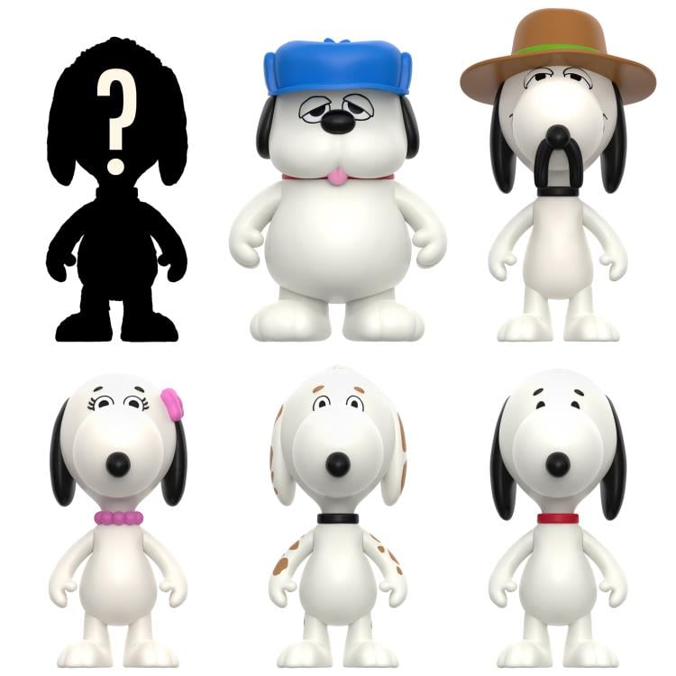 Peanuts ReAction Wave 10 Snoopy's Siblings Box of 12 Random Figures