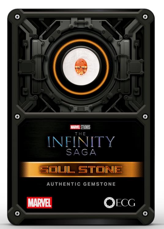 Marvel: The Infinity Saga Friday Series Soul Stone Gem Card