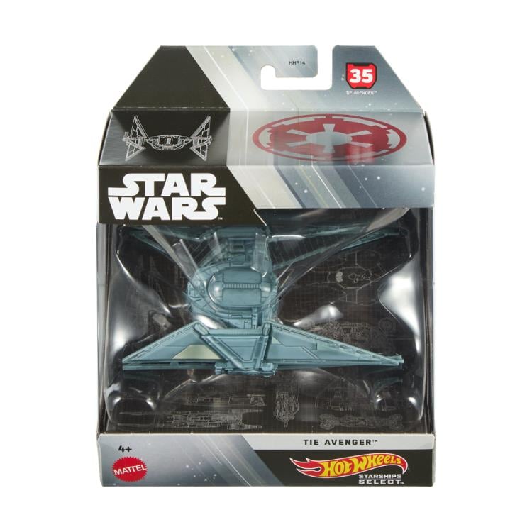 Star Wars Hot Wheels Starships Select TIE Avenger Gallery Image 3