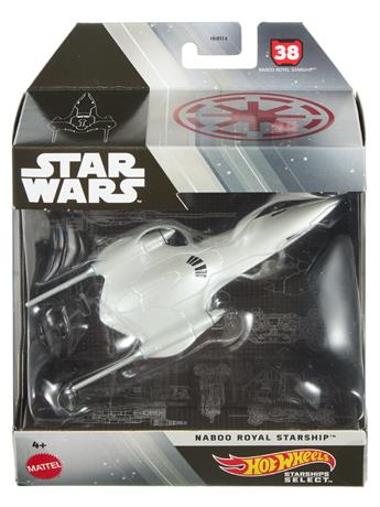 Star Wars Hot Wheels Starships Select Naboo Royal Starship Gallery Image 2