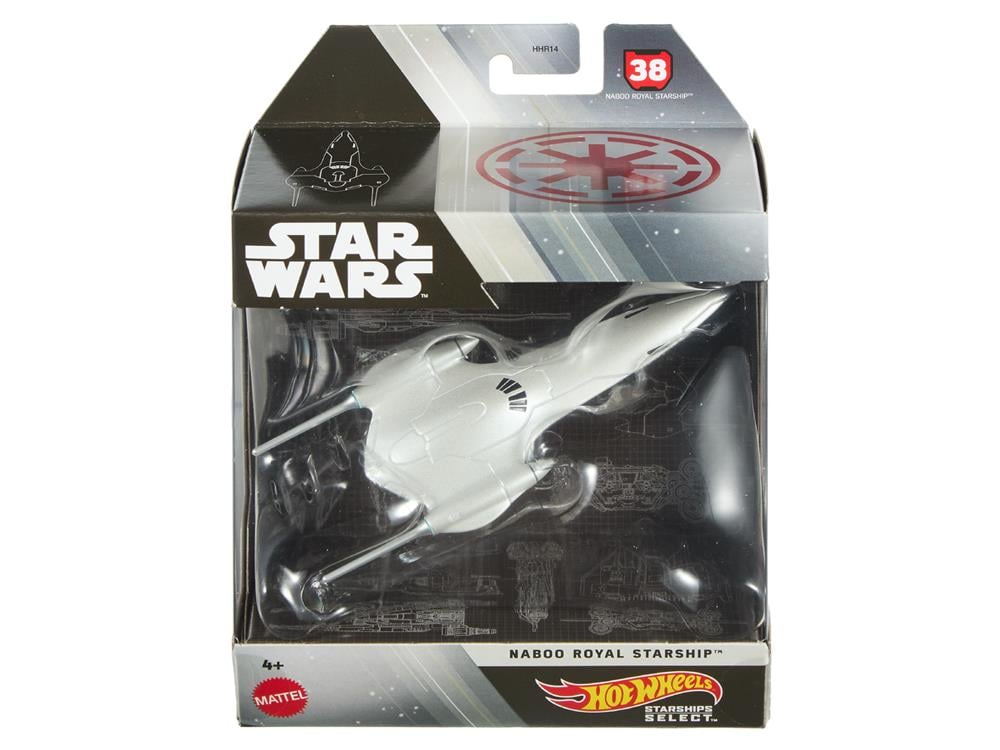 Star Wars Hot Wheels Starships Select Naboo Royal Starship Gallery Image 1