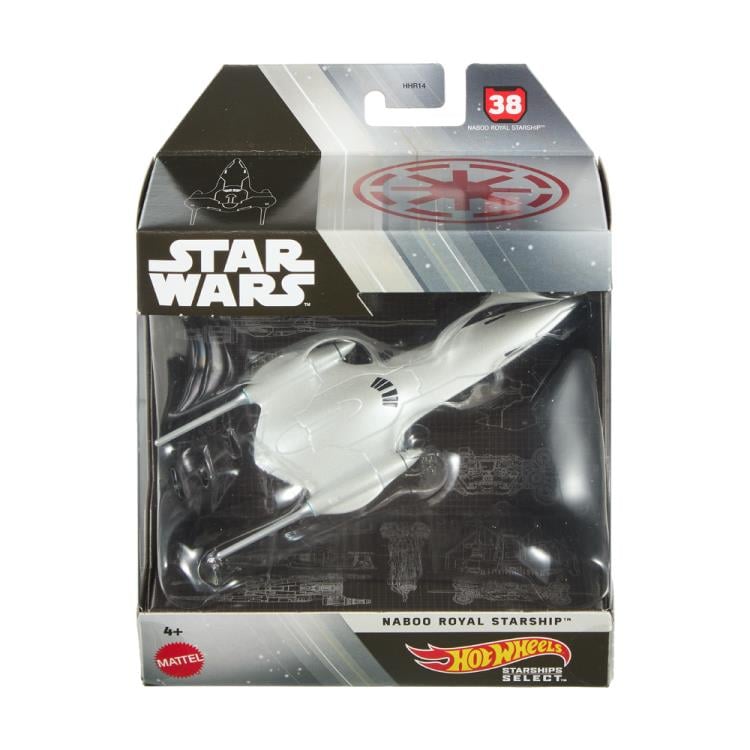 Star Wars Hot Wheels Starships Select Naboo Royal Starship Gallery Image 3