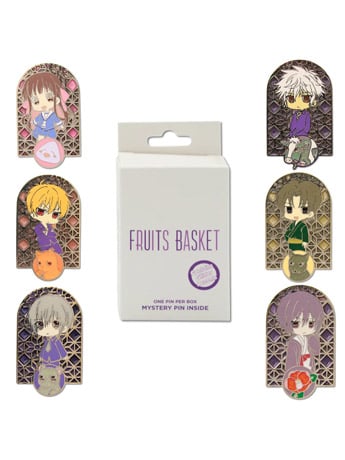Fruits Basket Stained Glass Window Random Enamel Pin Gallery Image 2