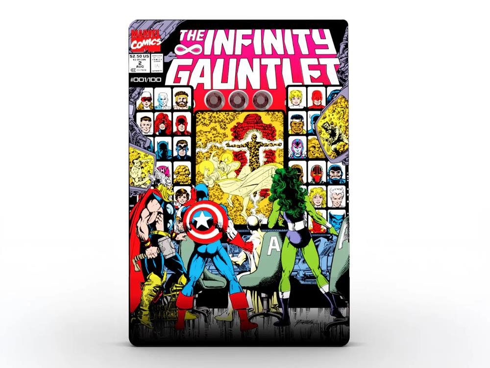 Marvel Original Comic Series The Infinity Gauntlet Vol. 2 Gem Card Gallery Image 1