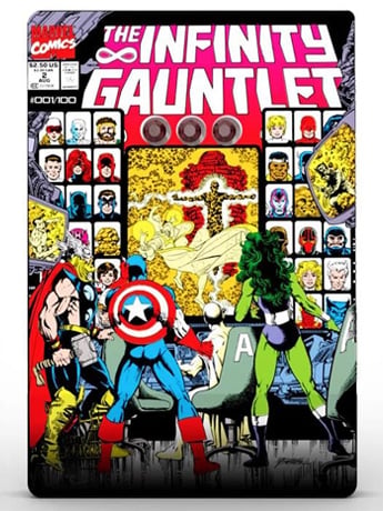 Marvel Original Comic Series The Infinity Gauntlet Vol. 2 Gem Card Gallery Image 2