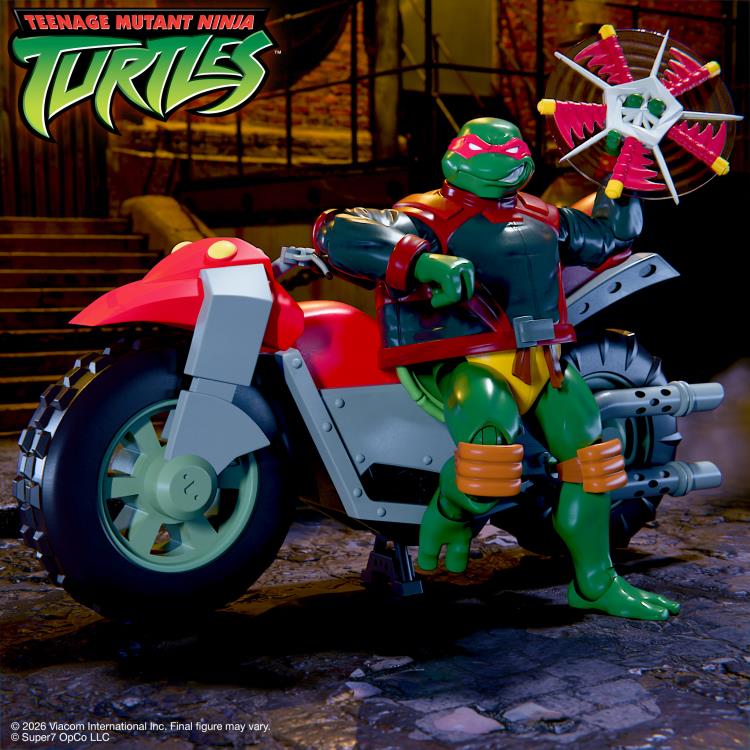 Teenage Mutant Ninja Turtles ULTIMATES! Shell Cycle (2003 Animated Series) Vehicle Gallery Image 3