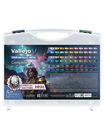 Vallejo True Metallic Metal Complete Brush Collection (Adepticon 2026) Gallery Image 2