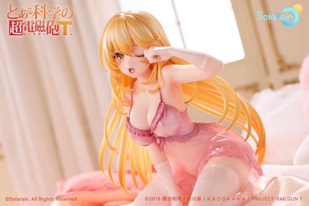 A Certain Scientific Railgun T Misaki Shokuhou (Negligee Ver.) 1/6 Scale Figure Gallery Image 8