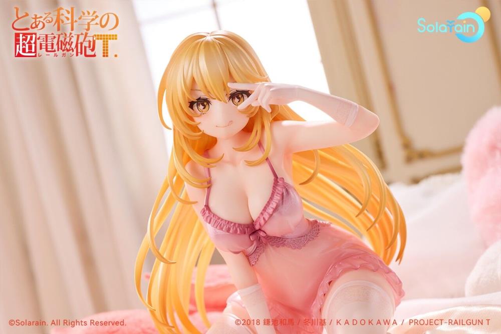 A Certain Scientific Railgun T Misaki Shokuhou (Negligee Ver.) 1/6 Scale Figure Gallery Image 9