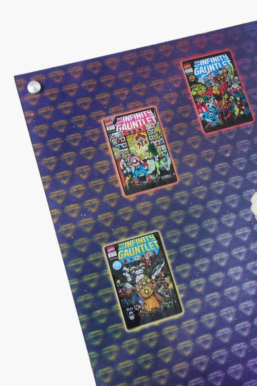 Marvel Original Comic Series The Infinity Gauntlet (1-6) Gem Card