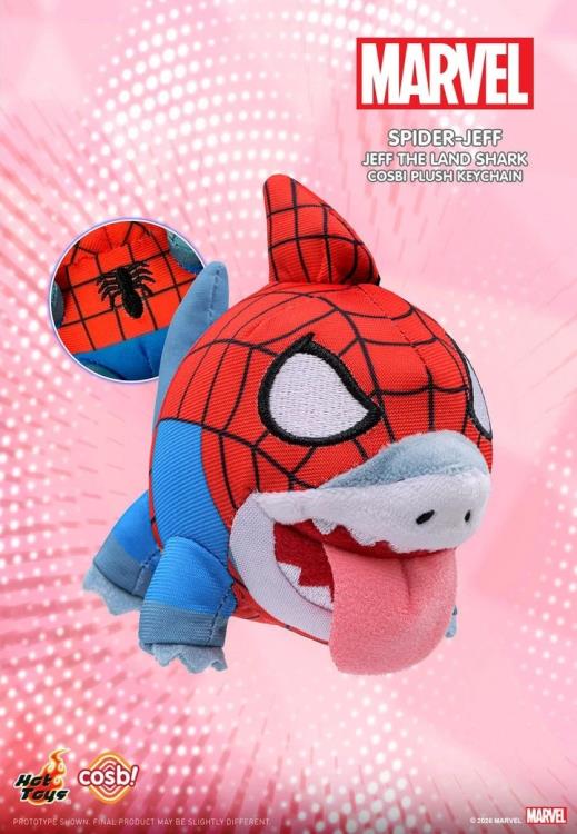 Marvel Comics Cosbi Jeff the Land Shark Box of 6 Random Plush Keychains Gallery Image 8